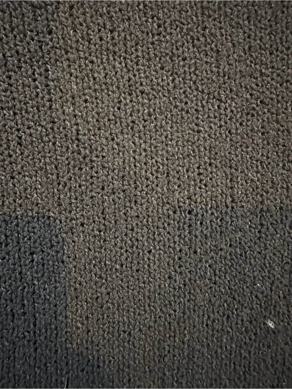 Zara Men’s Textured Knit Crewneck Sweater Black XL